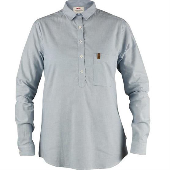 Fjallraven Kiruna Shirt Womens Sky Blue - Fjällräven Shirt  - 7323450040000