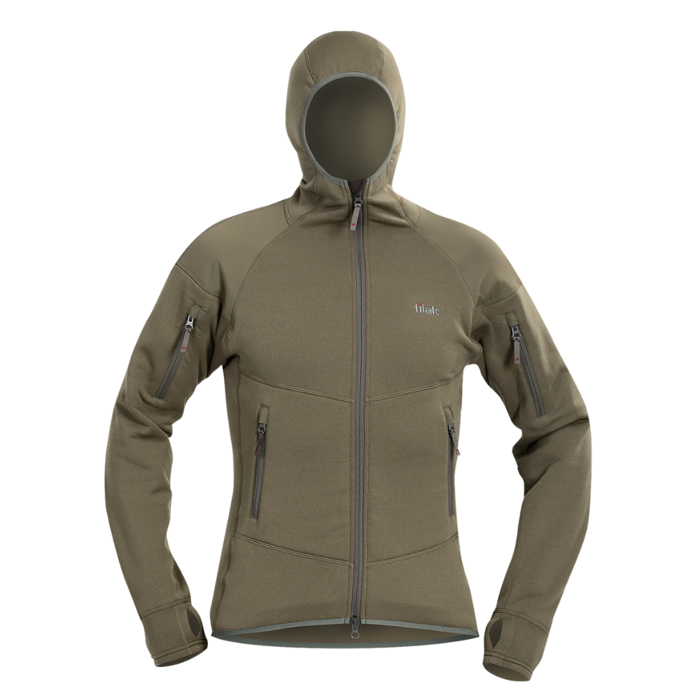 Khaki Tilak Femund Mig Fleece Sweatee Shirt Herre - Shirt