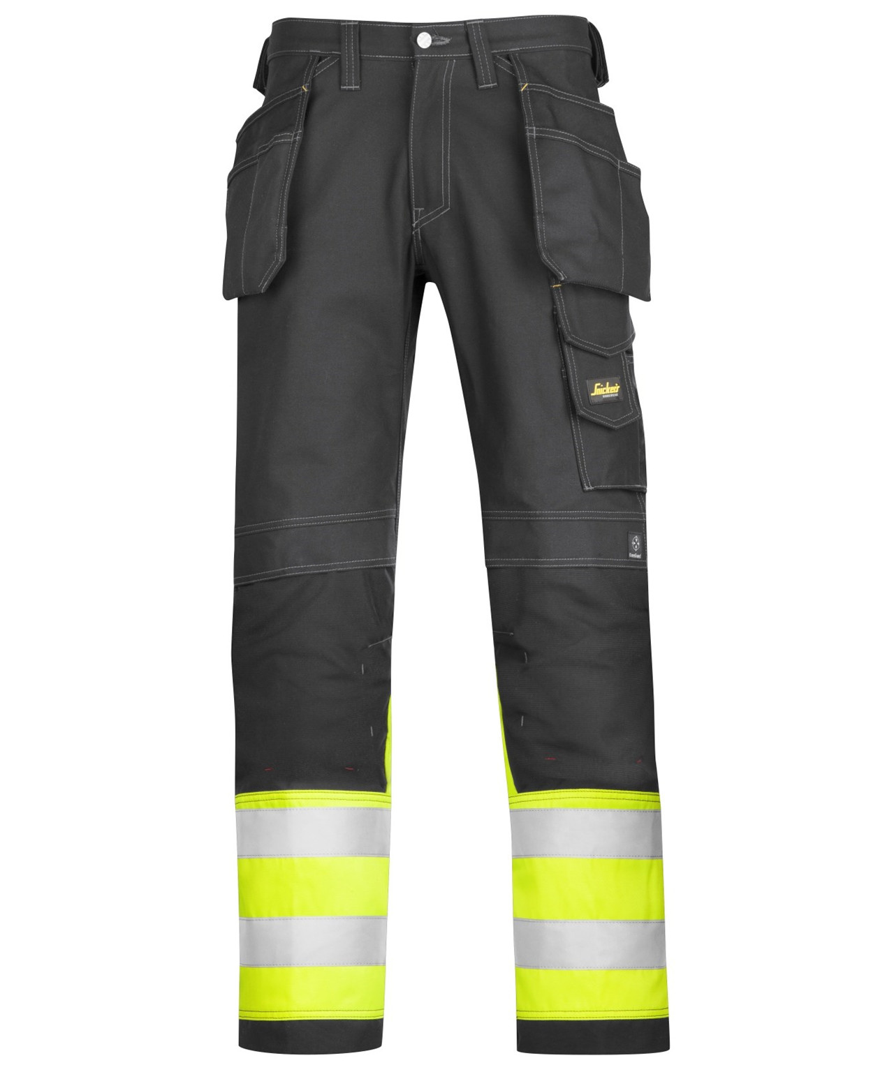 Snickers High Vis Bukser Bomuld Klasse - Jeans - 7332515120601