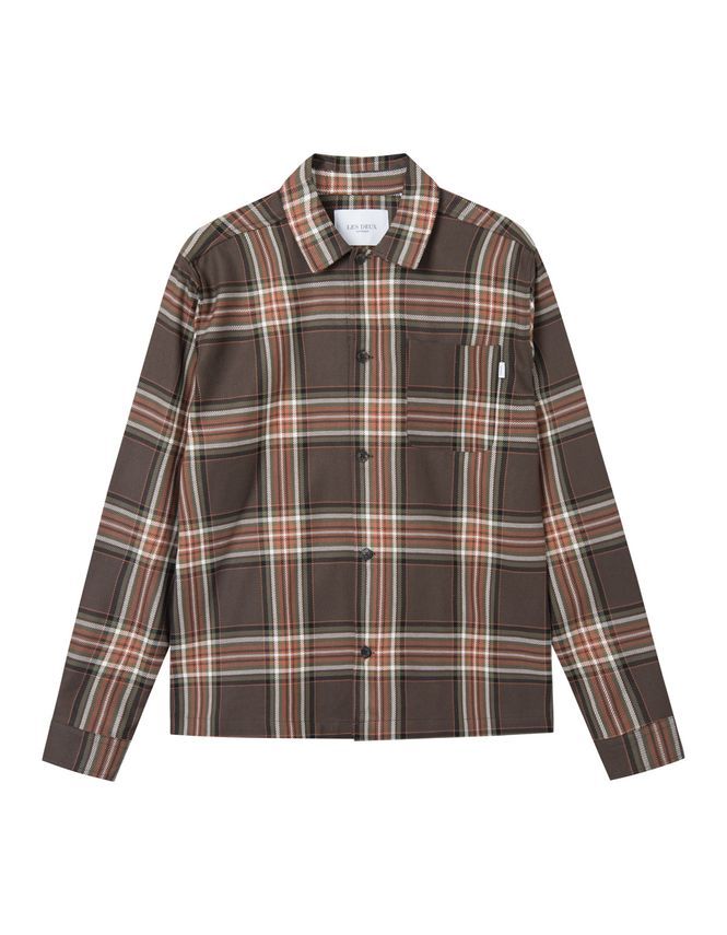 L Keanu Check Twi Shirt - Les Deux Shirt  - 5711934790688