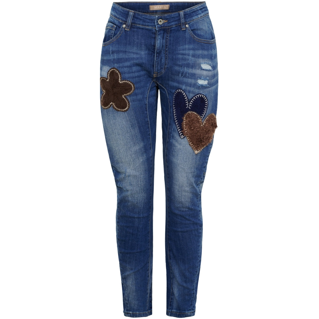Marta Chateau Dame Jeans Mdcploy Sw16581 Denim - Jeans  - 5716028050259