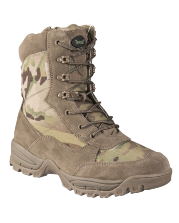 MultiCam Teesar Tactical Boots Militær Støvler Med Ykk Lynlås - Mil-tec SkoSneaksers