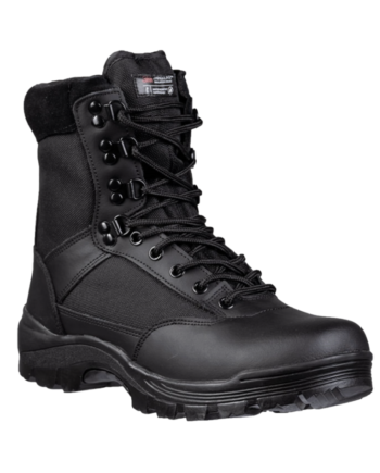 Sort Mil Tec Tactical Boots E Støvler Med Ykk Lynlås - Mil-tec SkoSneaksers  - 4046872416873