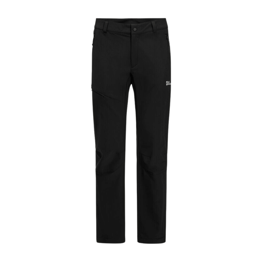 Sort Vandrebukser Herre Jack Wolfskin Holdsteig Pants - Jeans