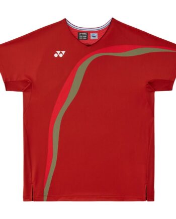 Yonex Crew Neck Shirt 10717 Smoke Red - Yonex Shirt