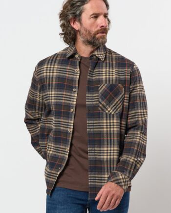 Brun Mchenry Shirt Reg Fit - Mcs Nordic Shirt  - 5715879127851