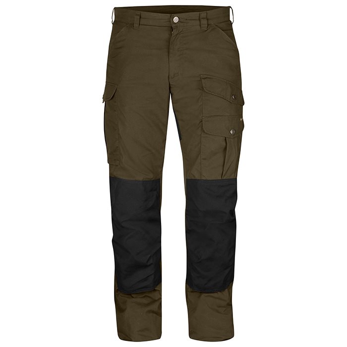 Sort Fjallraven Barents Pro Winter Bukser Dark Olive Black Bukser - Fjällräven Jeans - 7392158936731