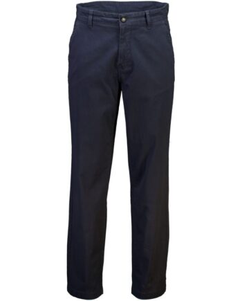 Blå Bison Regular Fit Superflex Chinos Mørke Til Herre - Bison Jeans  - 5715891666666