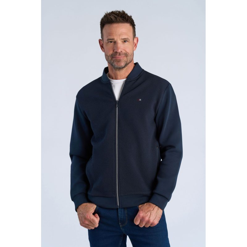 Navy Bison Sweatee Shirt Til Herre Model 701028 - Bison Shirt  - 5715789626901