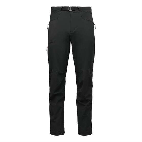 Sort Black Diamond Mens Alpine Pants Black - Black Diamond Jeans - 793661724582
