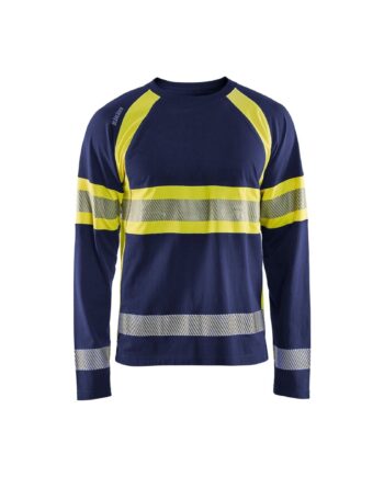 BlÅklder 3510 High Vis Shirt Lang ærme Herre - BlÅklÄder Shirt  - 7330509672457