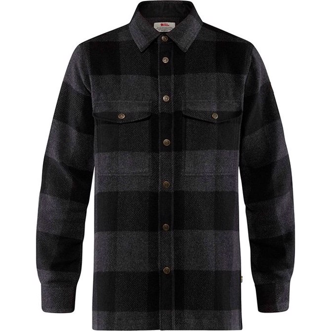 Sort Fjallraven Canada Shirt Black Skjorter - Fjällräven Shirt  - 7323450542535