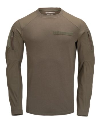 Stonegrey Olive Clawgear Instructor Shirt Iii Langærmet Tee Shirt - Clawgear Shirt  - 9010109277099