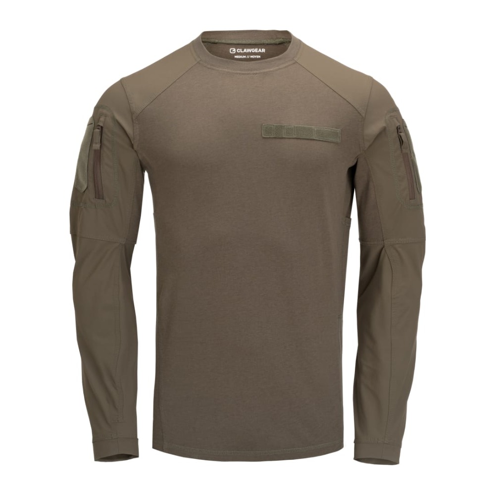 Stonegrey Olive Clawgear Instructor Shirt Iii Langærmet Tee Shirt - Clawgear Shirt - 9010109277099