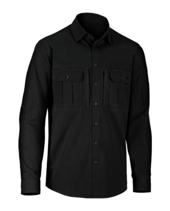 Sort Clawgear Picea Shirt Skjorte Black - Clawgear Shirt  - 9010109341431