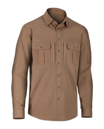 Khaki Clawgear Picea Shirt Skjorte - Clawgear Shirt  - 9010109341561