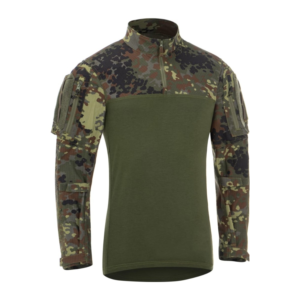 Flecktarn Clawgear Raider Combat Shirt Ats Flex Kampskjorte - Clawgear Shirt - 9010109498227