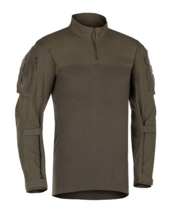 Stonegrey Olive Clawgear Raider Combat Shirt Ats Flex Kampskjorte - Clawgear Shirt  - 9010109497879