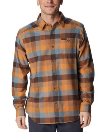 Columbia Cornell Wood Flannel Shirt Mens Delta Buffalo - Shirt  - 194895672654