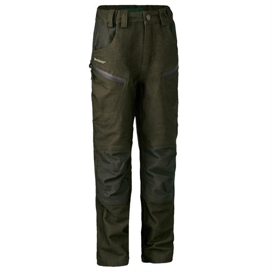 Deerhunter Youth Chasse Trousers Olive Night Melange - Deerhunter Jeans - 5702827190951