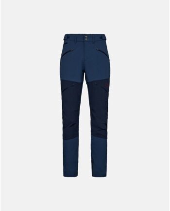 Dovre Outdoorbukser Med Kontrastpaneler Til Herre Navy - Dovre Jeans