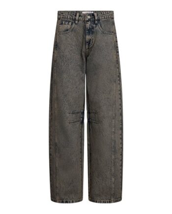 Haute Amiti Drew Barrel Panel Jeans Mocca Mocca - Jeans