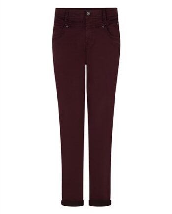 Burgundy Red Button Bukser Dame - Red Button Jeans  - 8720902194769