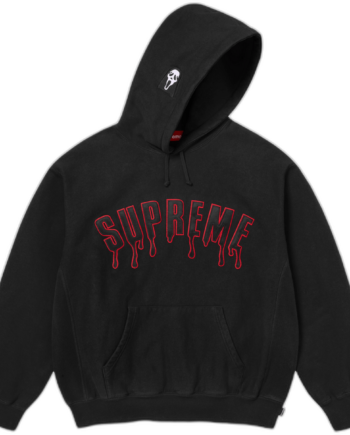 Sort Supreme Ghostface Arc Hooded Sweatee Shirt Black - Supreme Shirt  - None