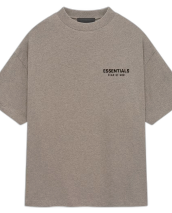 Fear God Essentials Jersey Crewneck Shirt Heather Gray - Fear Of God Shirt  - None