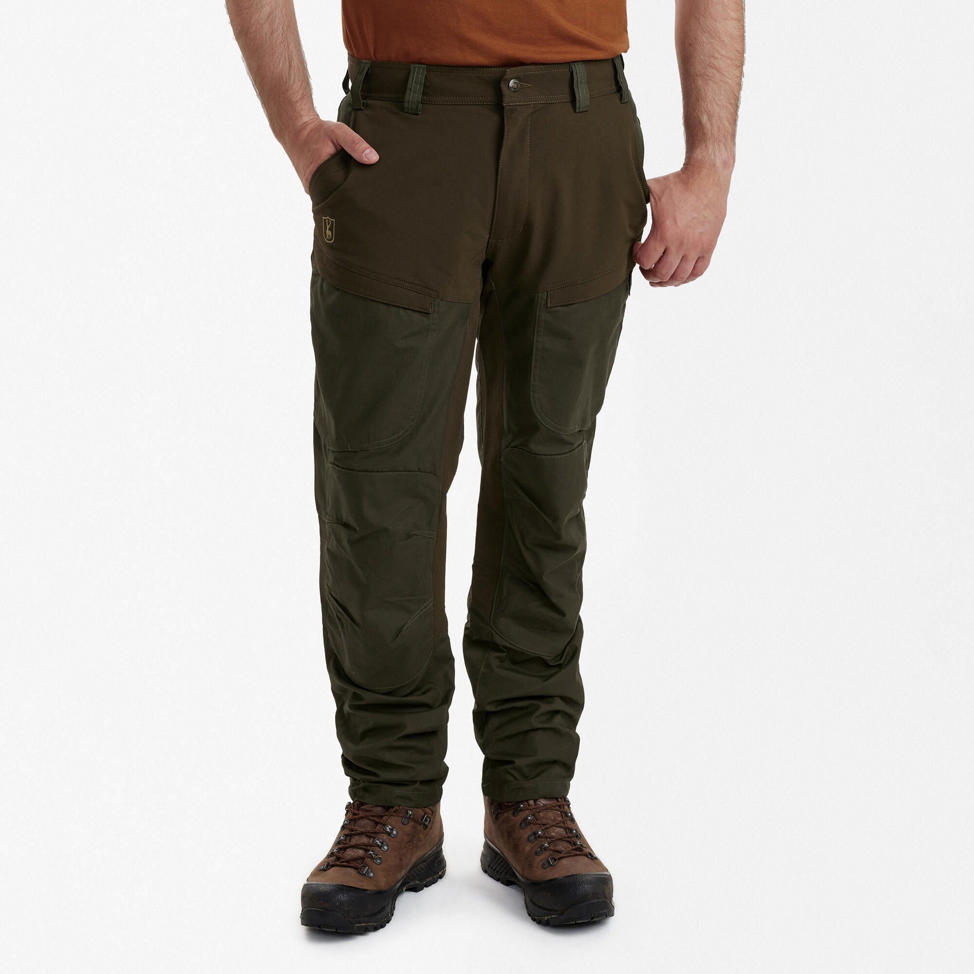 Grøn Strike Bukser Med Membran - Deerhunter Jeans  - 5702827205785