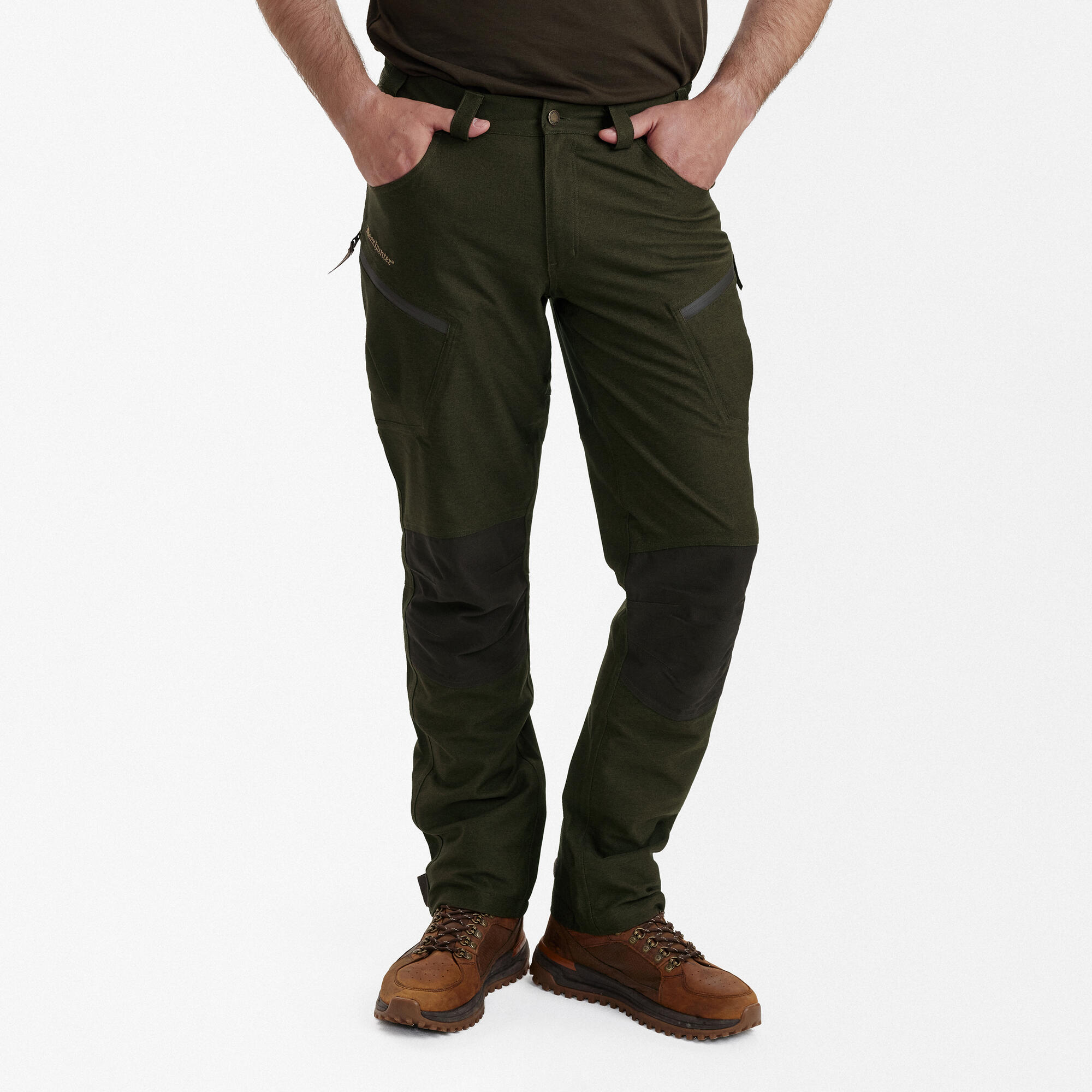 Olive Night Mel Chasse Bukser - Deerhunter Jeans  - 5702827190777