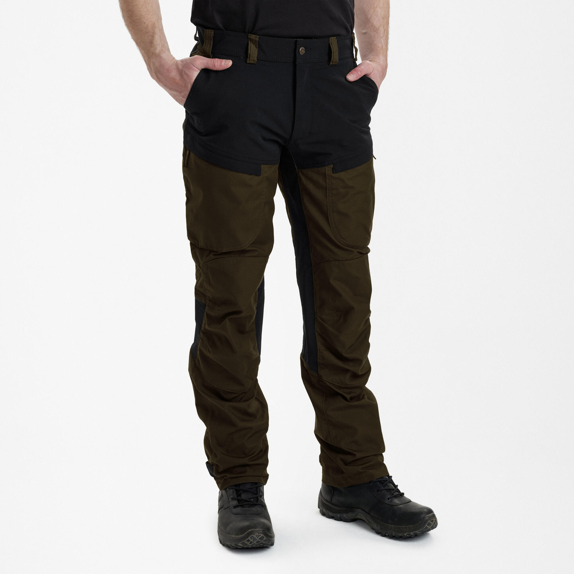 Grøn Strike Bukser - Deerhunter Jeans  - 5702827206416
