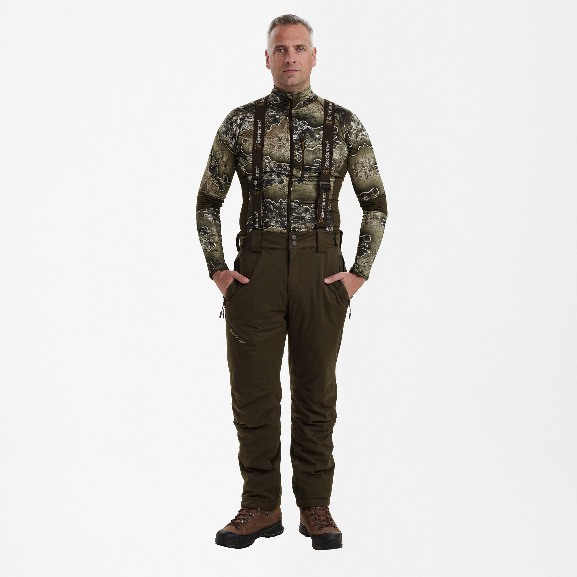 Grøn Excape Winter Bukser - Deerhunter Jeans  - 5702827199565