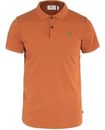 Brun Fjallraven Vik Polo Shirt Herre Mænd Terracotta Brown 2xl Shirt Polo Shirt - Fjällräven Shirt  - 7323450859367