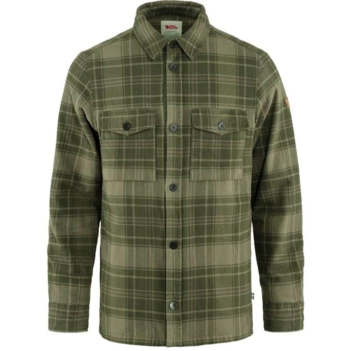 Grøn Fjallraven Vik Lite Padded Shirt Forest Green Skjorter - Fjällräven Shirt  - 7323450790202