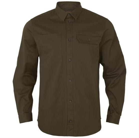 Grøn Harkila Trym Shirt Mens Willow Green - Härkila Shirt  - 5714733560346