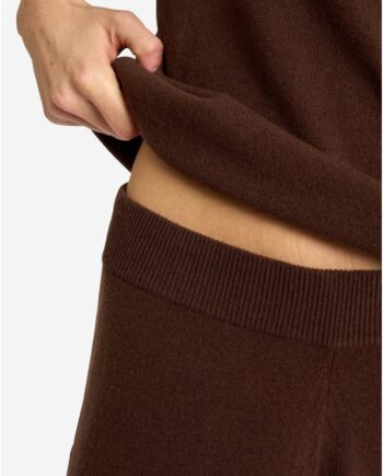 Jbs Denmark Bukser Uld Til Kvinder Brun - Jbs Of Denmark Jeans