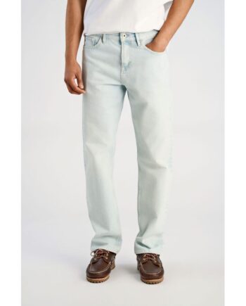 Blå Junk Luxe Loose Fit Jeans Denim Bleach Wash Til Herre - Junk De Luxe Jeans  - 5715789449128