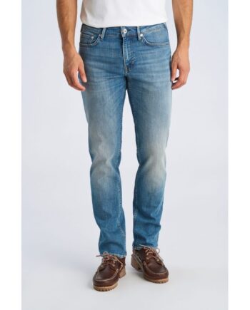Blå Junk Luxe Tapered Fit Superflex Jeans Denim Til Herre - Junk De Luxe Jeans  - 5715789448480