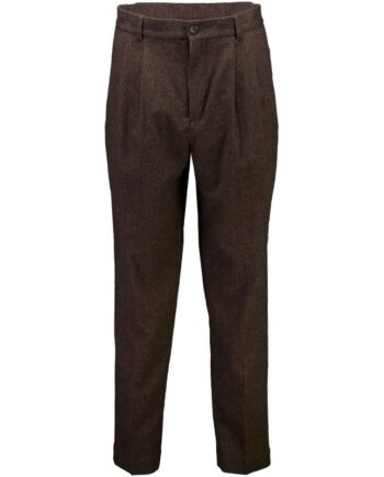 Brun Junk Luxe Wide Fit Pæne Bukser Meleret Til Herre - Junk De Luxe Jeans  - 5715891663009