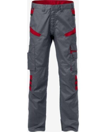 Kansas Bukser 2552 Stfp 129484 Grå Rød - Kansas Jeans  - 7322302839021