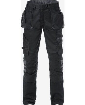 Kansas Håndværker Bukser 2595 Stfp Sort Grå - Kansas Jeans  - 7322302984073