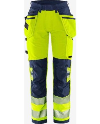 Grøn Kansas Hivis Green HÅndvÆrker Stretchbuks Dame Klasse 2664 Gstp - Kansas Jeans  - 7322303233132