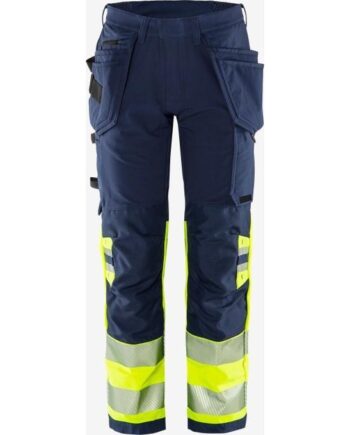 Grøn Kansas Hivis Green HÅndvÆrker Stretchbukser Klasse 2643 Gstp - Kansas Jeans  - 7322303230179