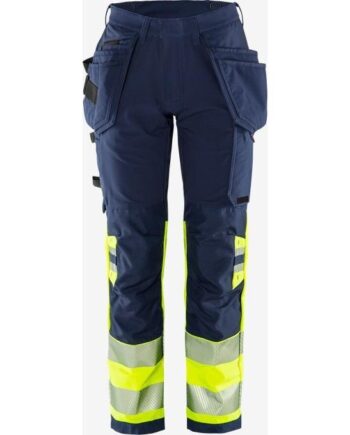 Grøn Kansas Hivis Green HÅndvÆrker Stretchbukser Klasse Dame 2663 Gstp - Kansas Jeans  - 7322303230087