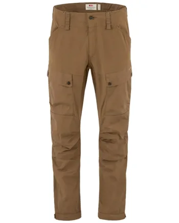 Brun Fjallraven Keb Trousers Herre Mænd Wood Brown Regular Bukser - Fjällräven Jeans  - 7323451209116