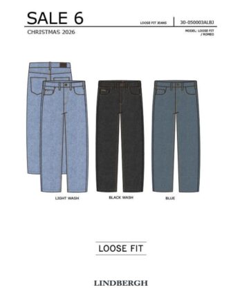 Blå Lindbergh Loose Fit Jeans Blue Til Herre - Lindbergh Jeans  - 5715986000672