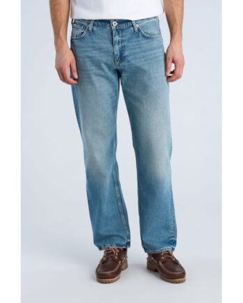 Blå Lindbergh Loose Fit Jeans Denim Til Herre - Lindbergh Jeans  - 5715891162144