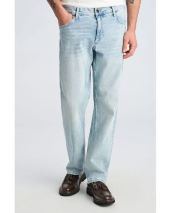Blå Lindbergh Loose Fit Jeans Lys Indigo Til Herre - Lindbergh Jeans  - 5715789561745