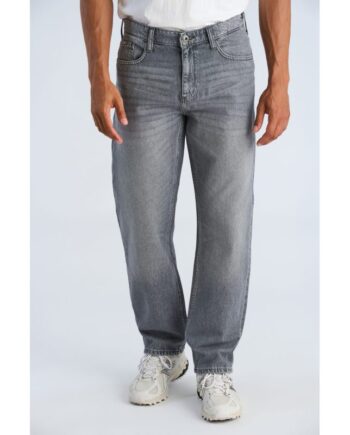 Grå Lindbergh Loose Fit Jeans Mørke Til Herre - Lindbergh Jeans  - 5715891563880